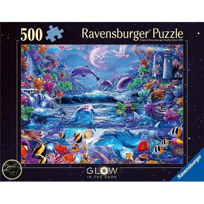Ravensburger Svítící Kouzelný svět 500 dílků
