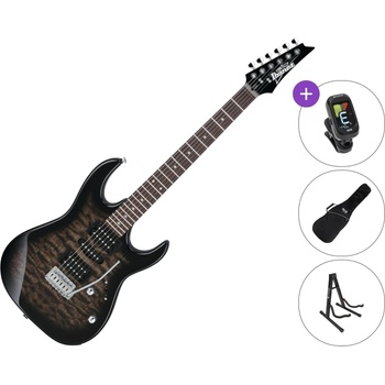 Ibanez GRX70QA-TKS SET Transparent Black Burst Електрическа китара