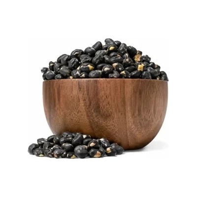 GRIZLY Čierne sójové bôby pražené nesolené 500 g