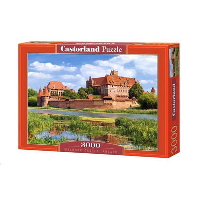 Castorland Malbork Castle, Poland 3000 pcs Пъзел 3000 броя Пейзажни (C-300211-2)