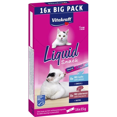 Vitakraft Liquid Snack multipack 16× 15 g