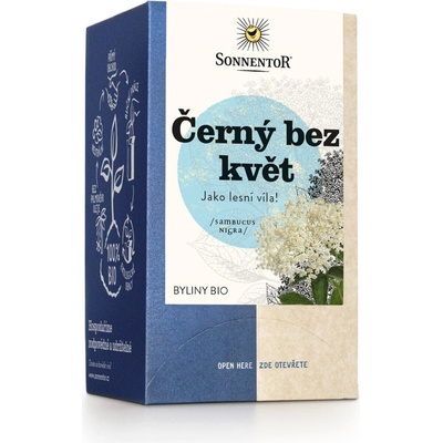 Sonnentor Černý bez porcovaný 27 g