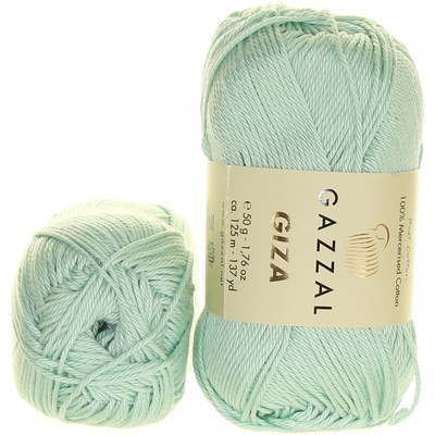 Gazzal Giza 2482 pastelová aqua