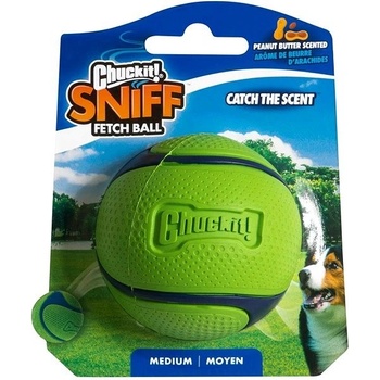 Chuckit! loptička Sniff Ball s vůní arašídového másla 6,5 cm
