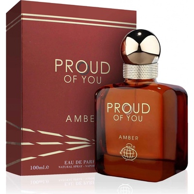 Fragrance World Proud Of You Amber parfumovaná voda unisex 100 ml