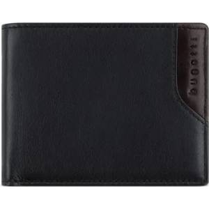 Bugatti Кожен портфейл Bugatti Corso DeLuxe Wallet, черен (49 1650 01)