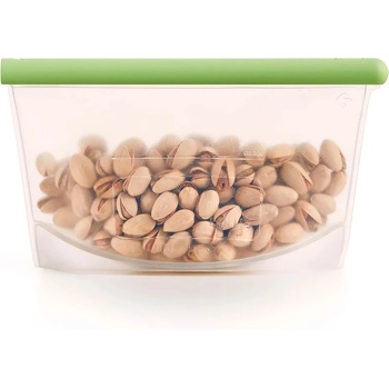 Lékué Чанта за съхранение на храна за многократна употреба 500 мл, зелена, Lékué (LKE3400850B04U004)