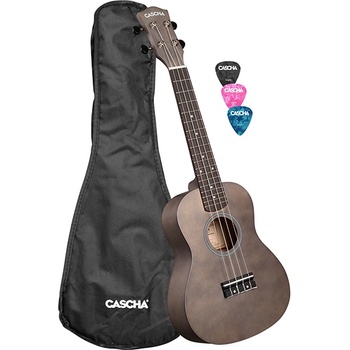 Cascha Концертно укулеле Cascha CUC101, Черно (CUC101)