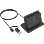 j5create JUR261-N USB Smart card/CAC reader картов четец със стойка (J5-JUR261-N) - computermarket