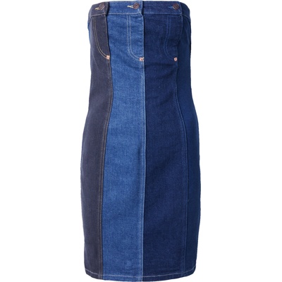 Moschino Jeans Рокля синьо, размер XL