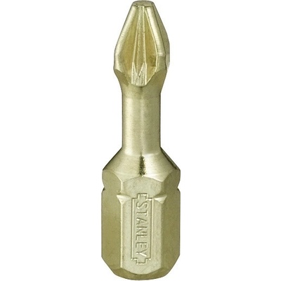 bity Stanley 1/4" Torzní tvrzený bit Pz2x25mm, 6ks 1-13-635
