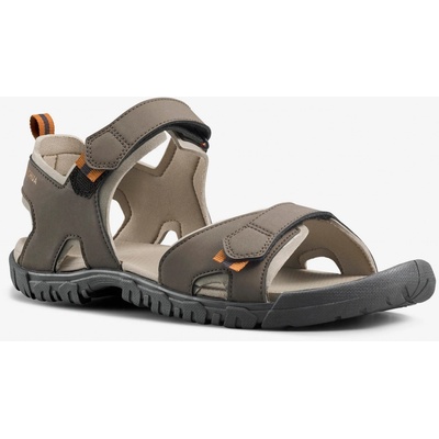 Quechua NH100 pánske turistické sandále hnedé