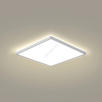 Brilagi - ултра тънко LED таванно осветително тяло за баня 18W/230V 30x30 cm сребристо IP54 (BG3803)