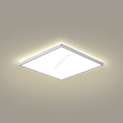 Brilagi - ултра тънко LED таванно осветително тяло за баня 18W/230V 30x30 cm сребристо IP54 (BG3803)