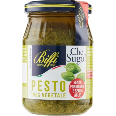 Biffi 100% Rastlinné Bazalkové Pesto Spracované Za Studena 190 g