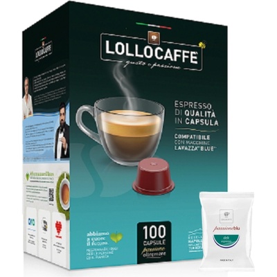 Lollo Caffé Lollo Caffe за безкофеинови кафе капсули Lavazza Blue® DEK 100 бр