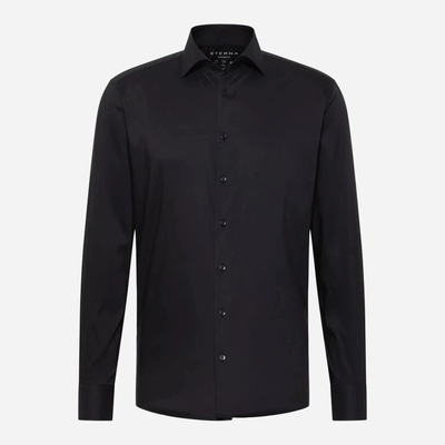 Eterna Modern fit pánska košeľa Performance čierna