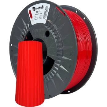 Nobufil PETG Industrial Red - 1, 75 mm / 1000 g (PETG-R-302-1-010)