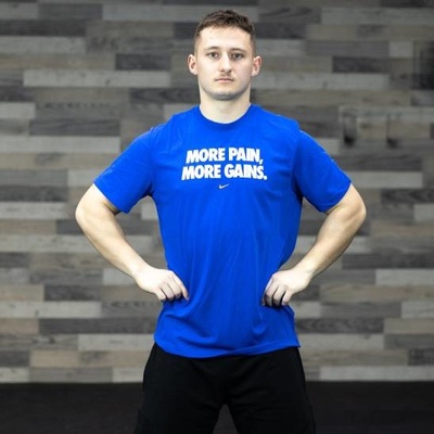 Nike More Pain More Gain blue