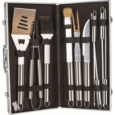 Happy Green BBQ Souprava na grilování v kufříku 10 ks 50120331