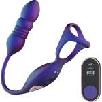 Hueman Deep Impact Cock & Ball Strap with Anal Ball