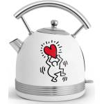 Schneider Електрическа кана Schneider - Keith Haring, 2200 W, 1.7 l, бяла (SCKE17KTECW) Електрически кани