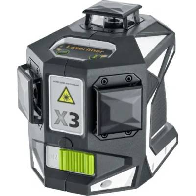 Laserliner Зелен линеен лазер X3-Laser Pro в комплект с тринога VarioStand L300 (036.800-1)