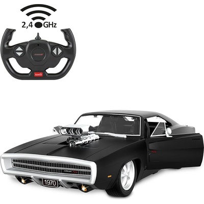 Rastar 15287 Diaľkovo ovládané auto R/C Dodge Charger čierna 1:16
