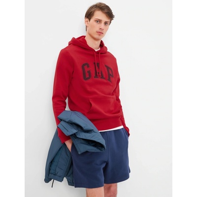 Gap Logo Fleece červená
