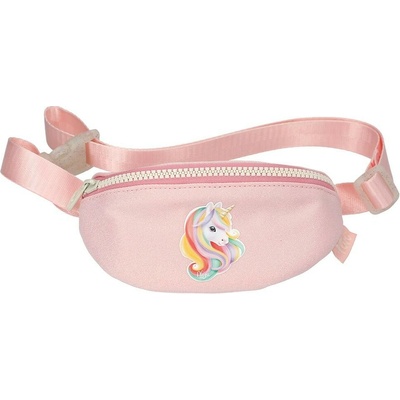 Crossbody ledvinka s potiskem jednorožce Ylvi Sugar Pop