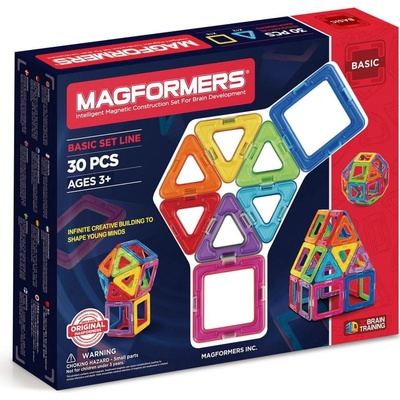 Magformers Rainbow 30 ks – Zboží Dáma