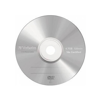 Verbatim DVD-R диск Verbatim, 4.7 GB, 16x, AZO покритие, В кутия, office1_2065200050