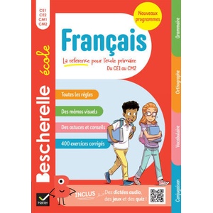 Bescherelle école - Français (CE1, CE2, CM1, CM2) - Nouvelle édition (2026)