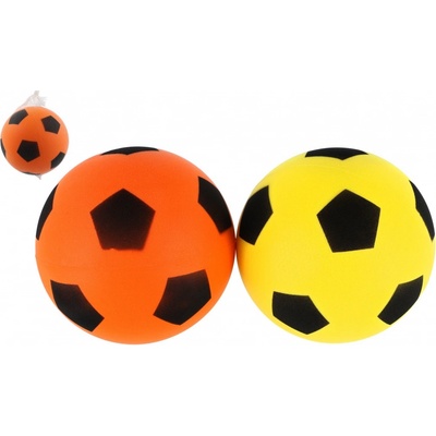 Teddies Míč pěnový fotbalový 21cm 2 barvy