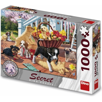 Dino Secret Collection: Štěňata 1000 dílků