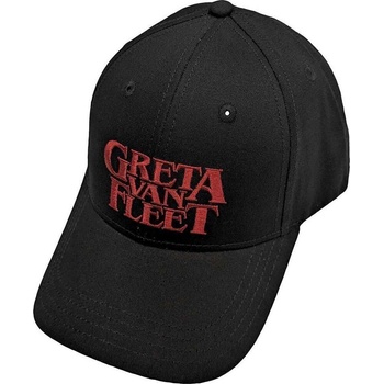 Greta Van Fleet Red Logo Black UNI (GVFCAP01RB)