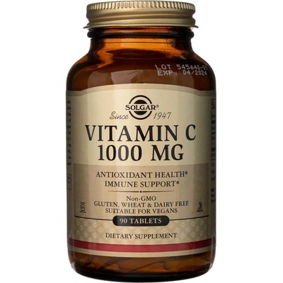 Solgar Vitamín C 1000 mg 90 vegánskych tabliet