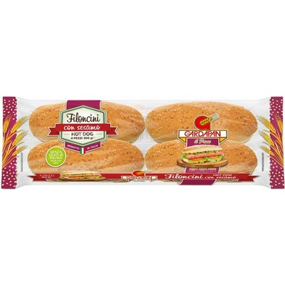 Gardapan pečivo na hot dog so sezamom 4x75g
