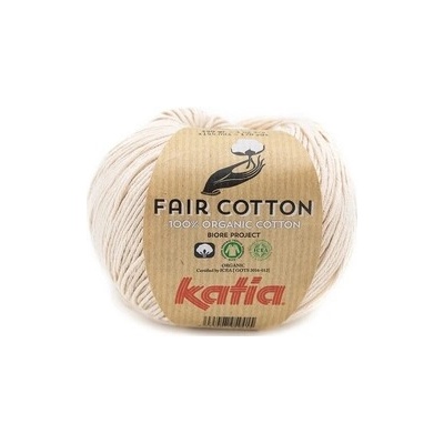 FAIR COTTON Katia Farby FAIR COTTON: 35 svetlá béžová