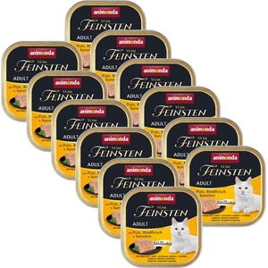 Animonda Vom Feinsten Възрастен Котка пуйка, говеждо + морков 12 x 100 г