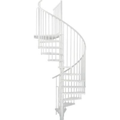 Myron Ø 120 cm, výška patra 329 cm bílý