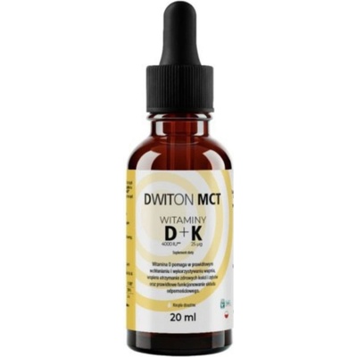 EkoToTu Dwiton MCT D3 4000 IU + K2 25 mcg 20 ml