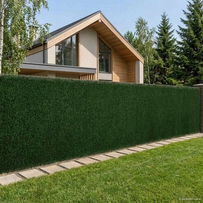 VidaXL Umělý Oplocení tmavě zelený 1,5 x 3 m PVC a ocel