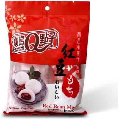 Mochi červená fazuľa Q Brand 120 g