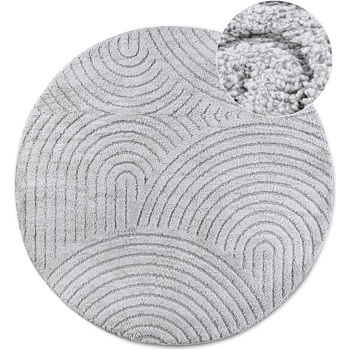 Elle Decoration Светлосив кръгъл килим ø 160 cm Panglao New York Light Grey - Elle Decoration (106205-160)