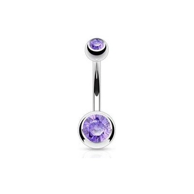 Šperky4U piercing do pupíku banánek BS01002-TZ