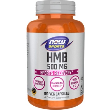 Image 1 of NOW HMB 500 mg [120 капсули]