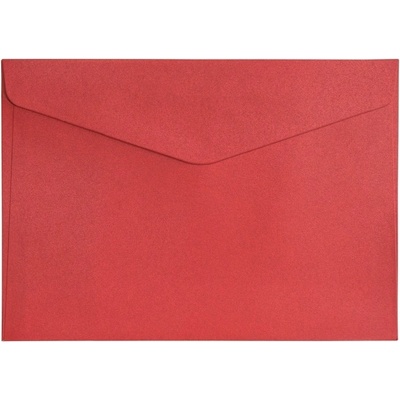 Galeria Papieru obálky C5 Pearl červená 150g, 10ks