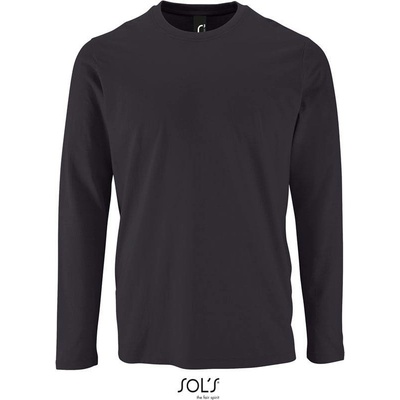 Sol's Imperial LSL Men pánske tričko s dlhým rukávom sivé mouse