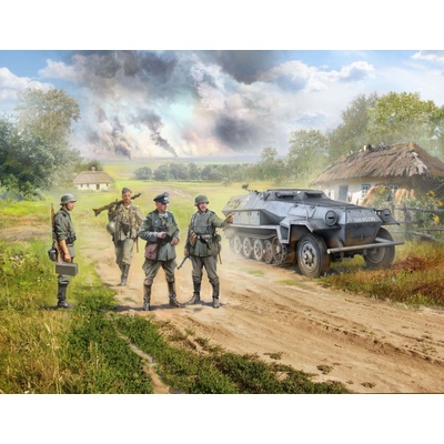 ICM Sd.Kfz.Ausf.A with German Infantry1:35 35103251:1